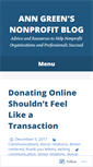 Mobile Screenshot of anngreennonprofit.com